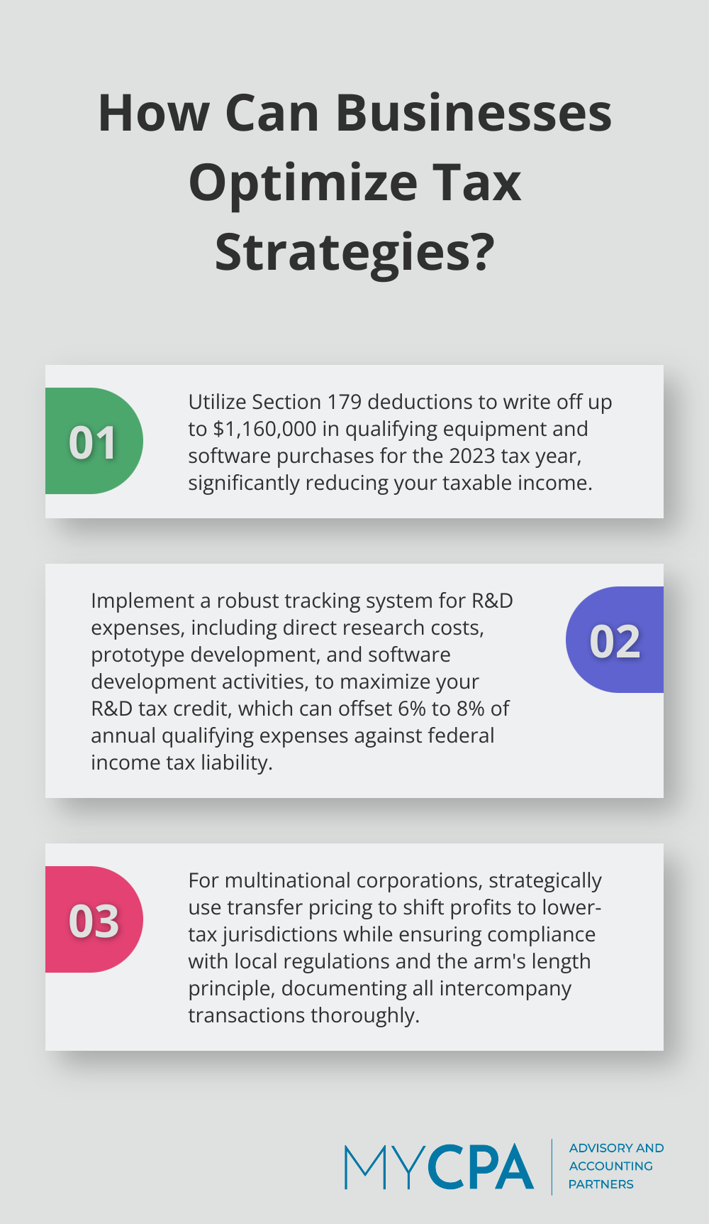 Fact - How Can Businesses Optimize Tax Strategies?
