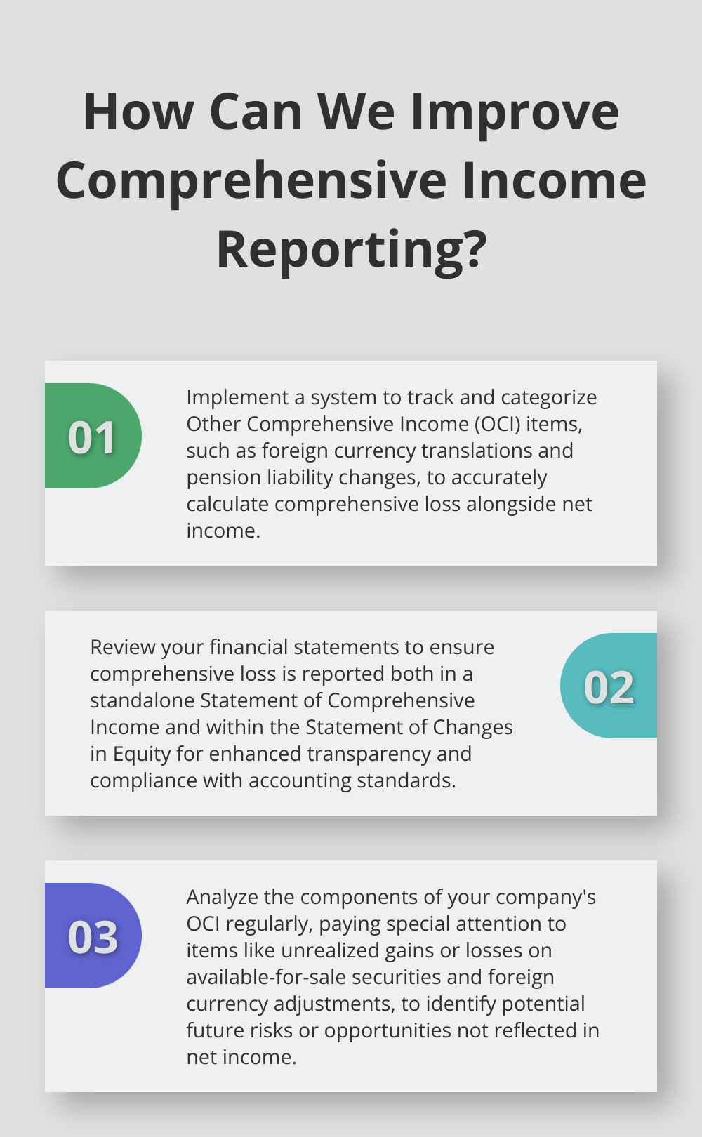 Fact - How Can We Improve Comprehensive Income Reporting?