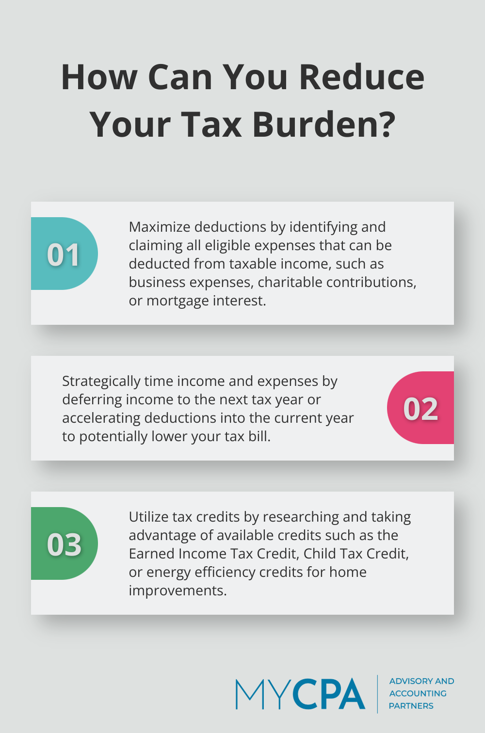 Infographic: How Can You Reduce Your Tax Burden? - difference between tax planning and tax avoidance