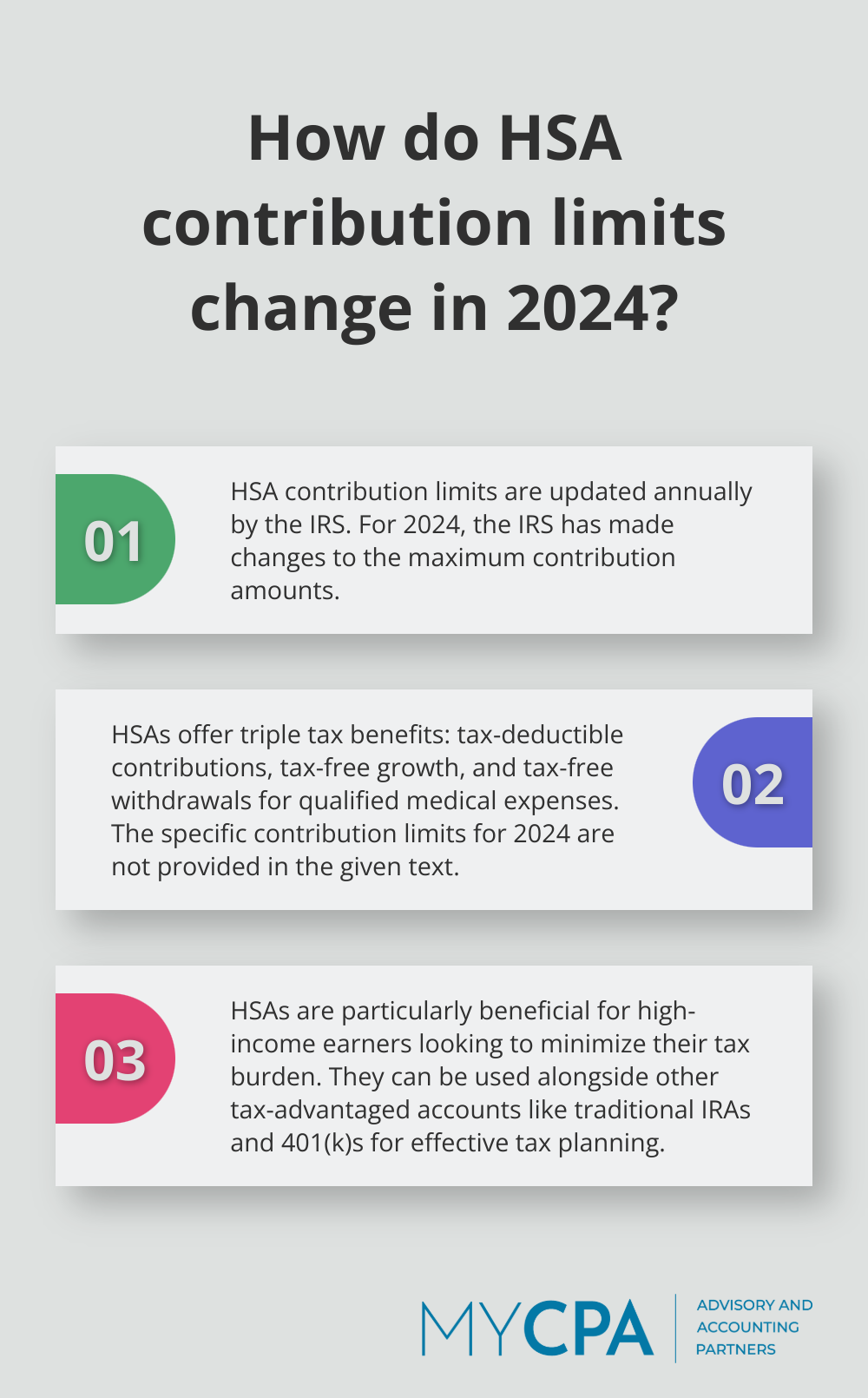 Infographic: How do HSA contribution limits change in 2024? - how to save income tax through tax planning pdf