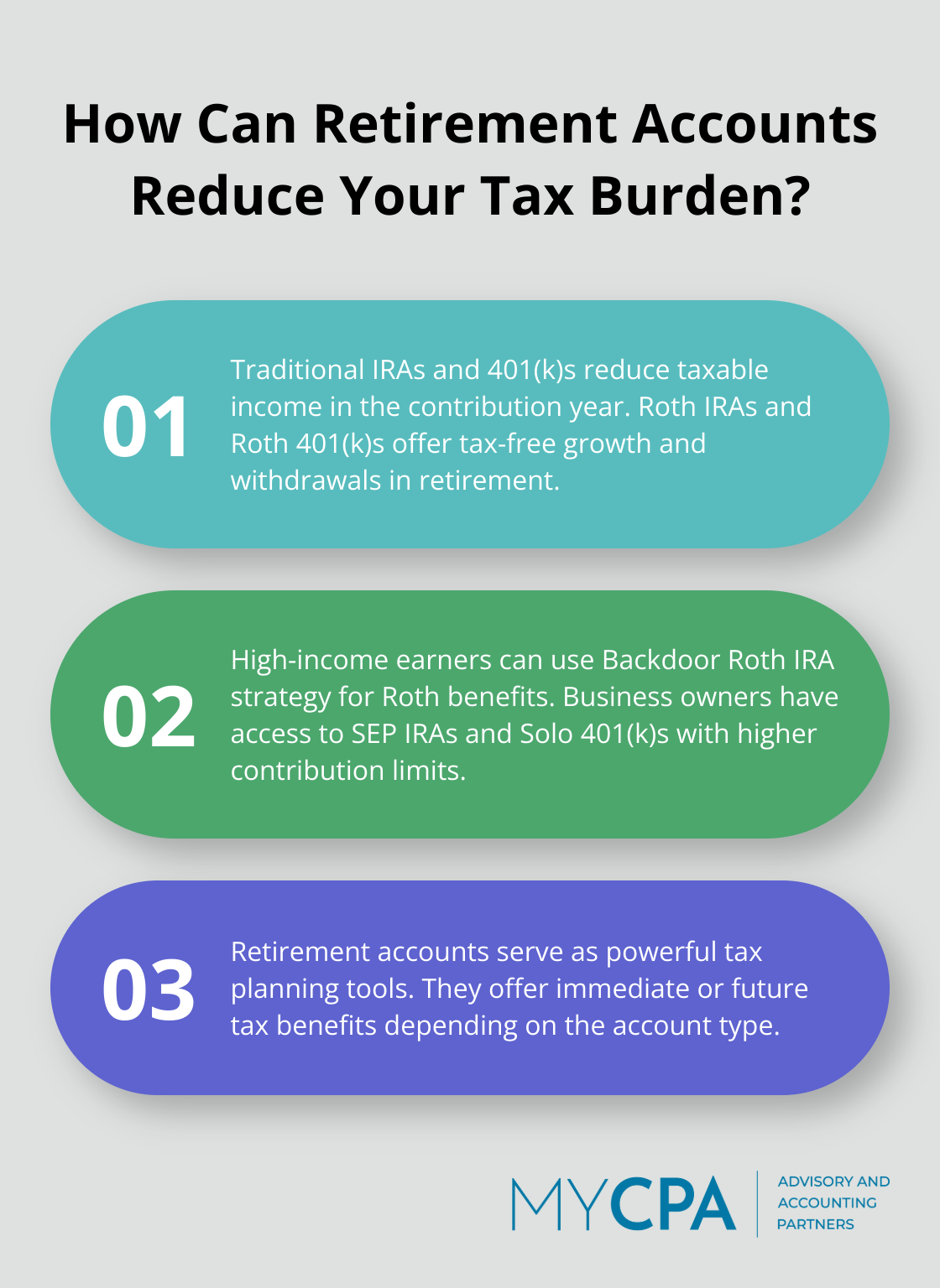 Infographic: How Can Retirement Accounts Reduce Your Tax Burden?