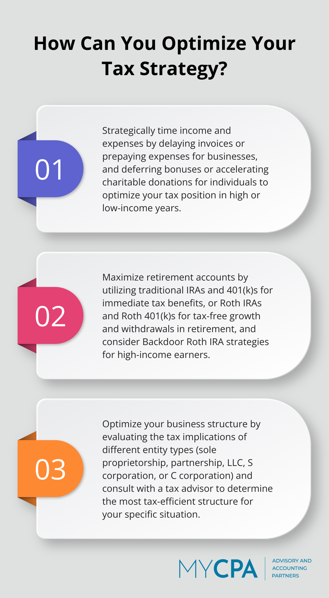 Infographic: How Can You Optimize Your Tax Strategy?