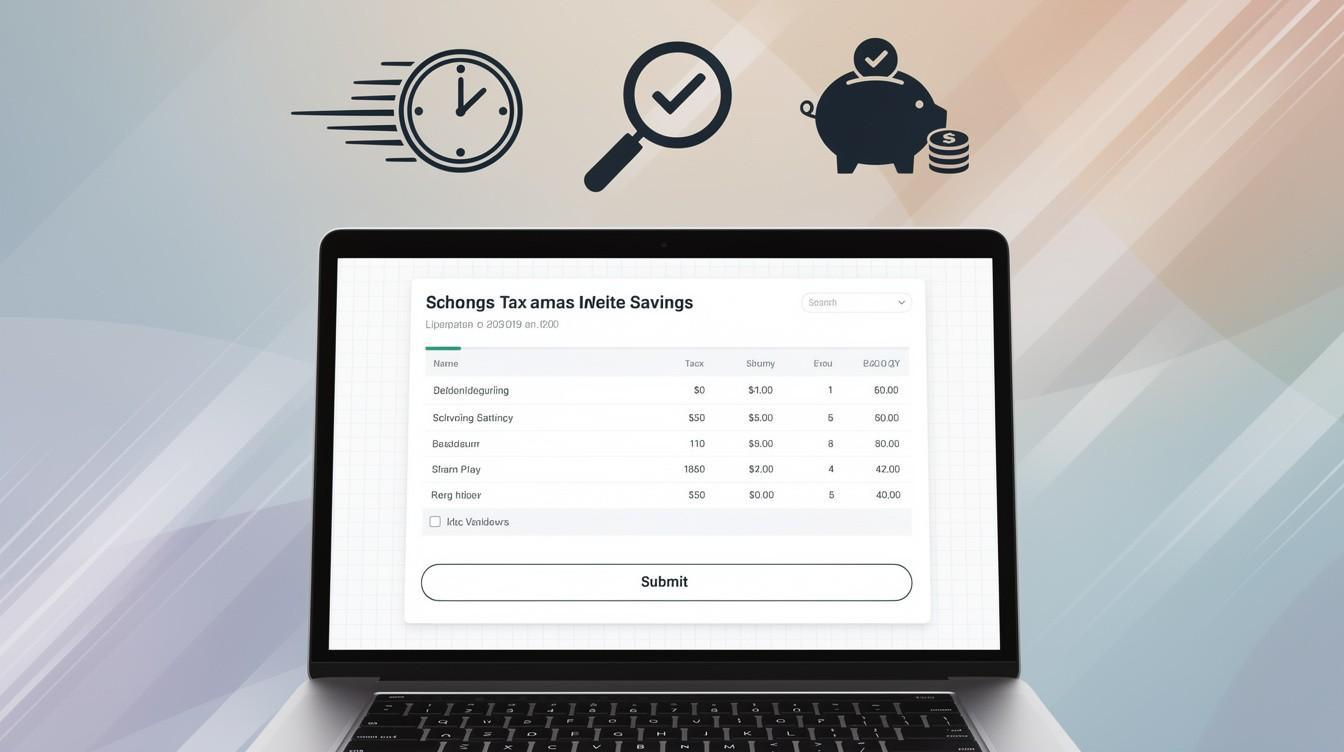 Tax Filing Improvements: Speed, Accuracy, and Savings