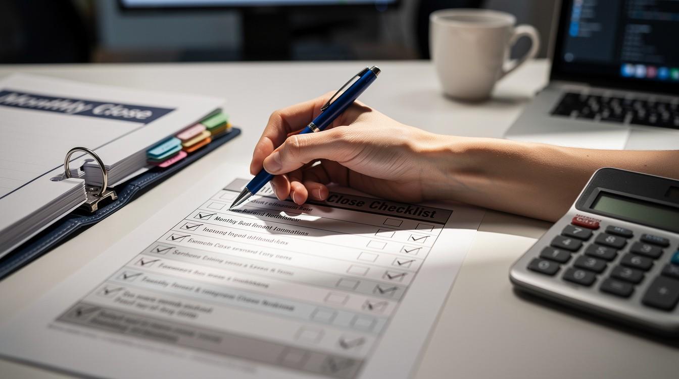 Monthly Close Checklist: Tighten Your Month-End Close