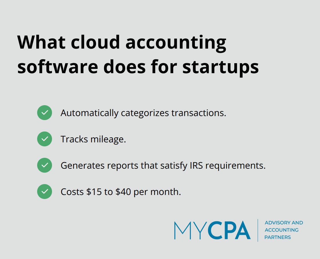 Checklist of cloud accounting software benefits and costs for U.S. startups - Tax compliance for startups